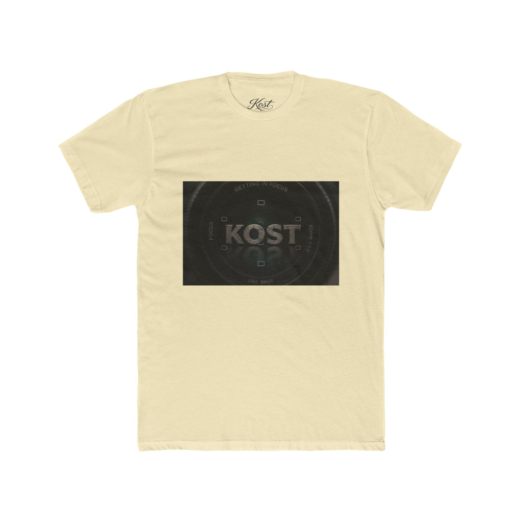 KOST Logo Tee — Minimalist Black Graphic Cotton T‑Shirt