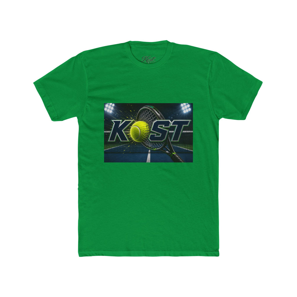 KOST Tennis Logo Tee — Court Night Graphic T-Shirt