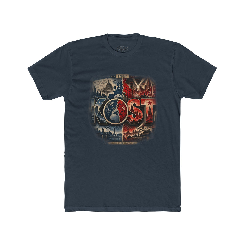 LOST Vintage Adventure Tee — Distressed Map Graphic Crew Shirt