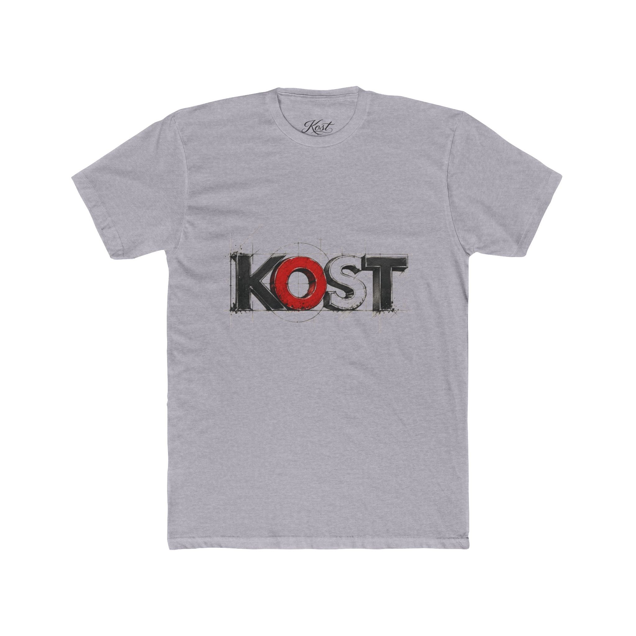 KOST Logo Tee — Distressed Sketch Graphic T-Shirt