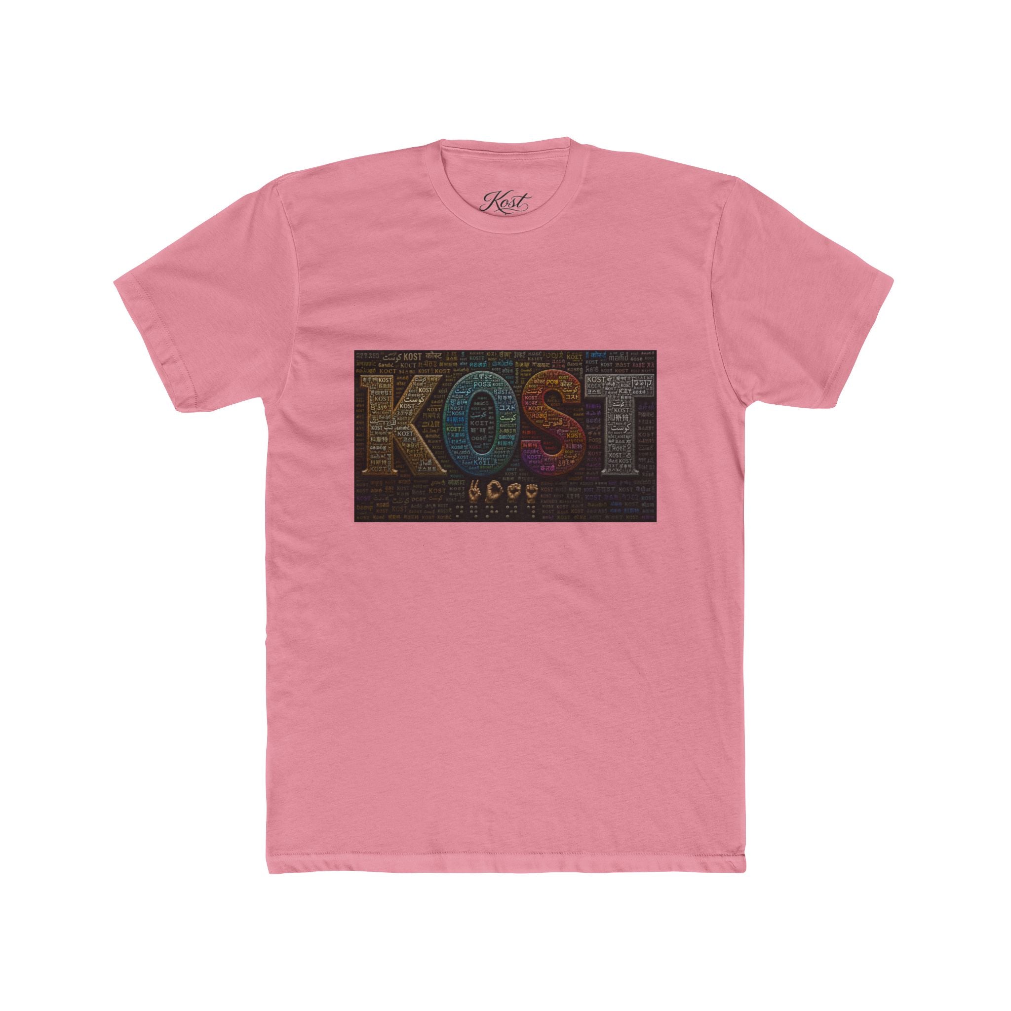 KOST Retro Block Logo Tee — Vintage-Style Graphic Cotton T-Shirt
