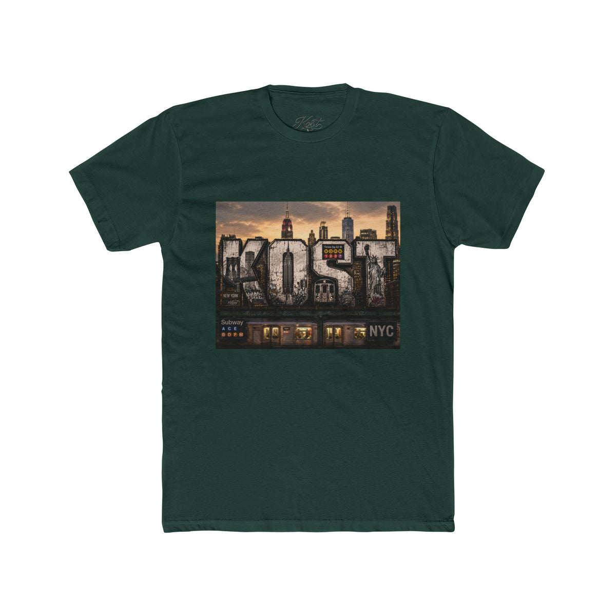 Lost NYC Skyline T‑Shirt — Urban Vintage Cityscape Tee