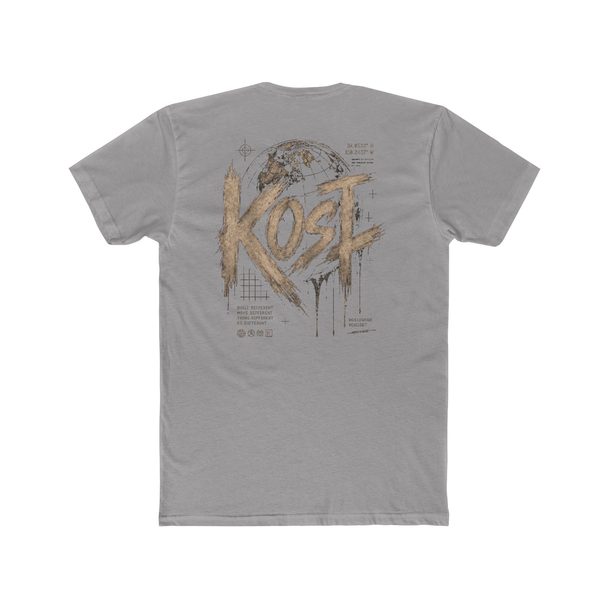 Kost Graphic Tee — Distressed Urban Logo Crewneck