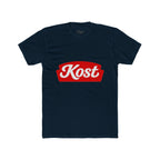 Kost Logo Tee — Retro Red Script Graphic T-Shirt