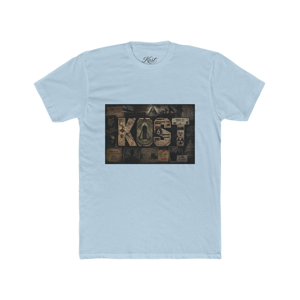 Lost Collage Crew Tee — Vintage Photo Graphic T‑Shirt