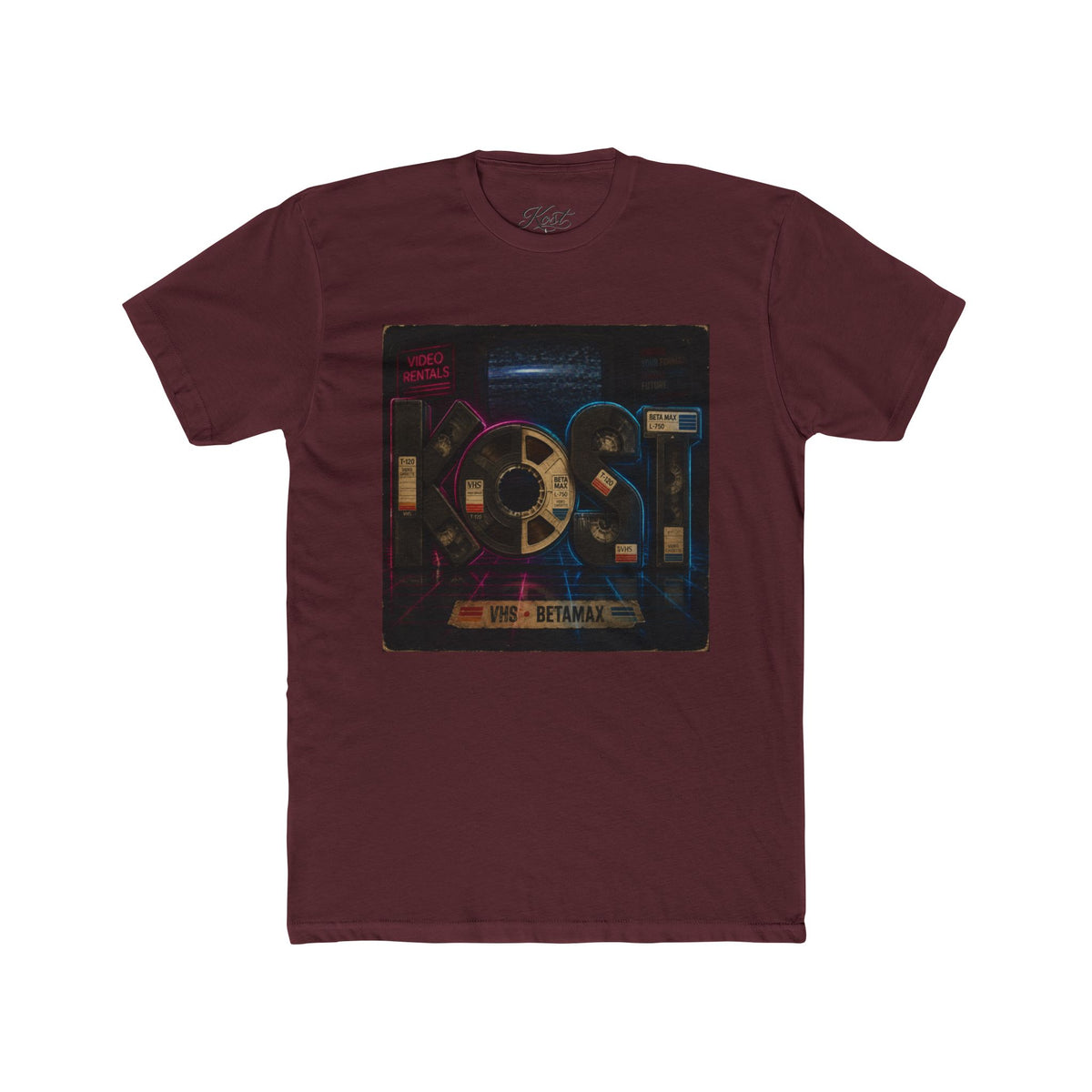 Vintage Retro Music Cassette Crew T-Shirt