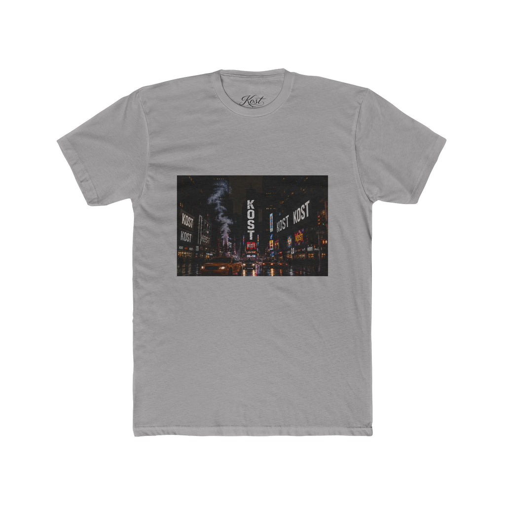 City Nightscape Tee — 'Lost' Neon Street Photography Shirt