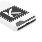 KOST Logo Phone Case with Card Holder
