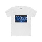 KOST Neon Bubble Logo Tee — Retro Blue Graphic T-Shirt