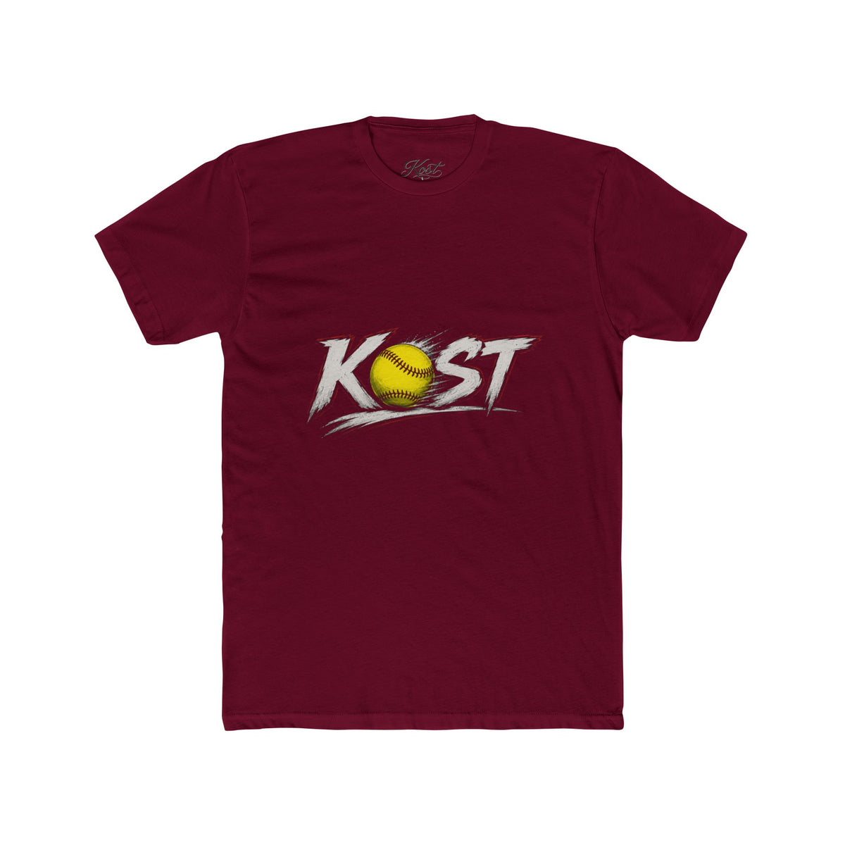 Softball 'KAST' Graphic Tee — Retro Distressed Softball Design