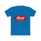 Kost Logo Tee — Vintage Red "Kost" Oval Graphic Cotton T-Shirt