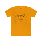 Eye Chart 'KOST' Graphic Tee — Vintage Optometrist Style Crewneck