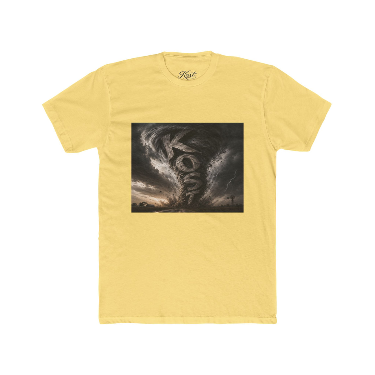 Surreal Storm Cloud Cotton Crew Tee
