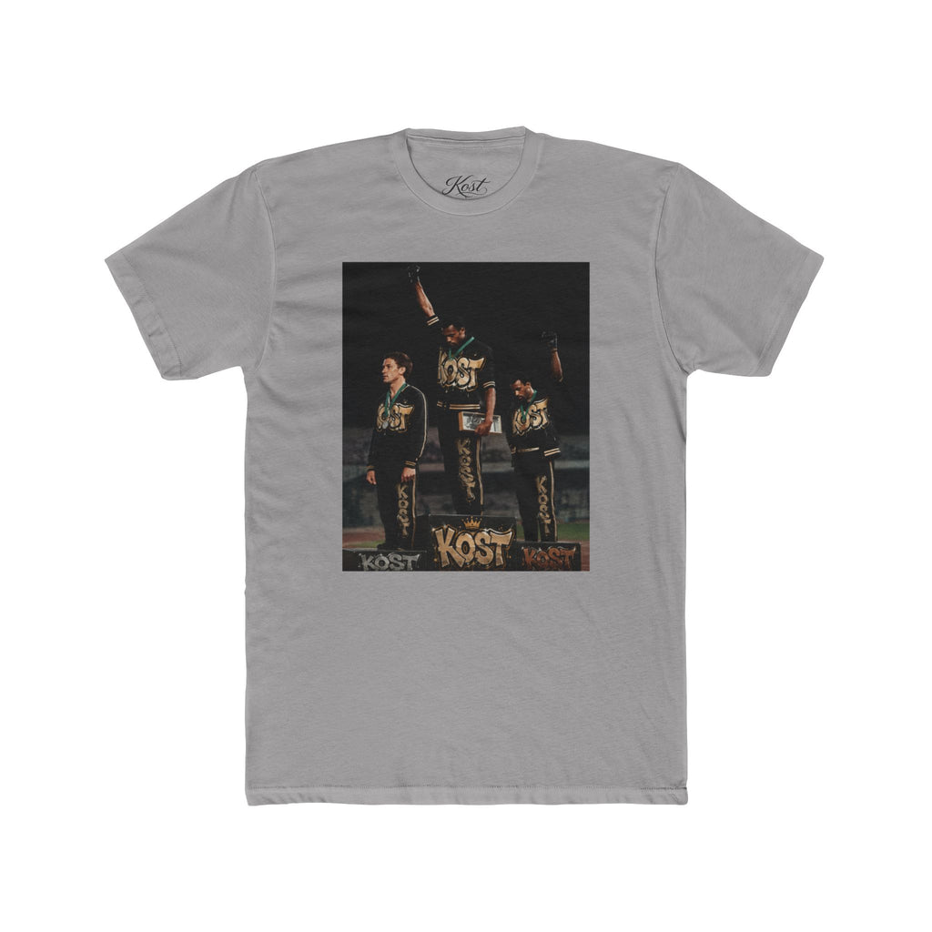 Vintage Band Photo Tee — KOST Crew Portrait Graphic T-Shirt