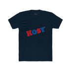 KOST Retro Logo Tee – Vintage Red & Blue Graphic T-Shirt