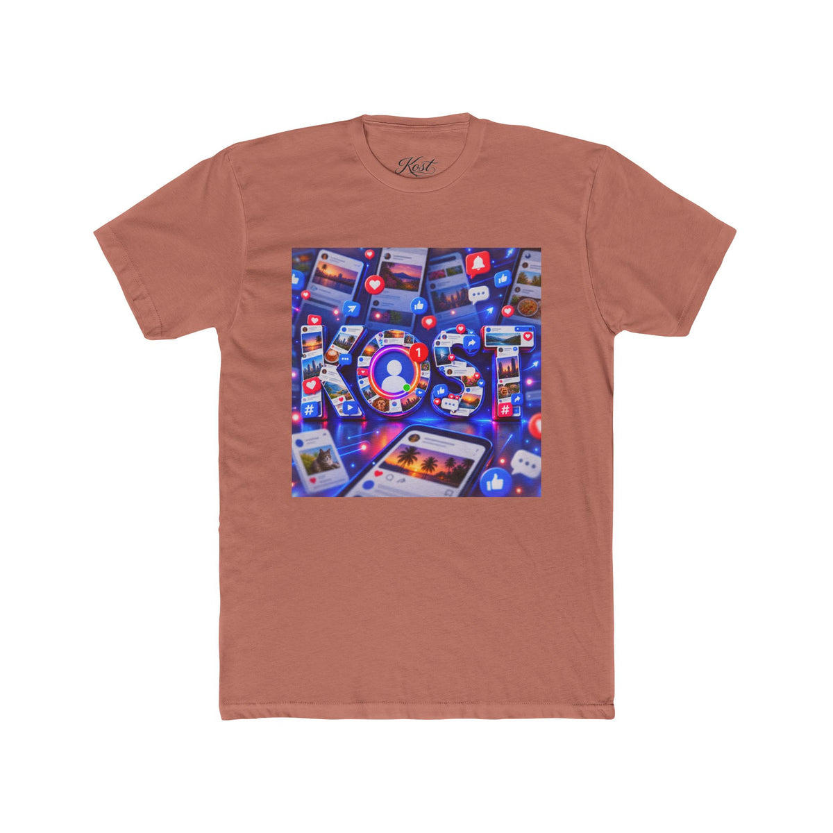 Social Media Connection Graphic Tee