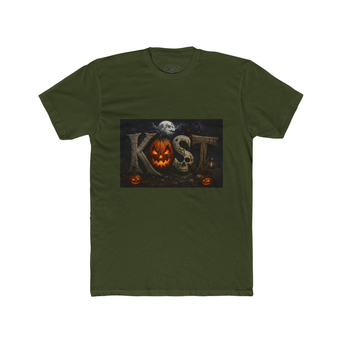 Halloween "Kost" Pumpkin Skull Tee