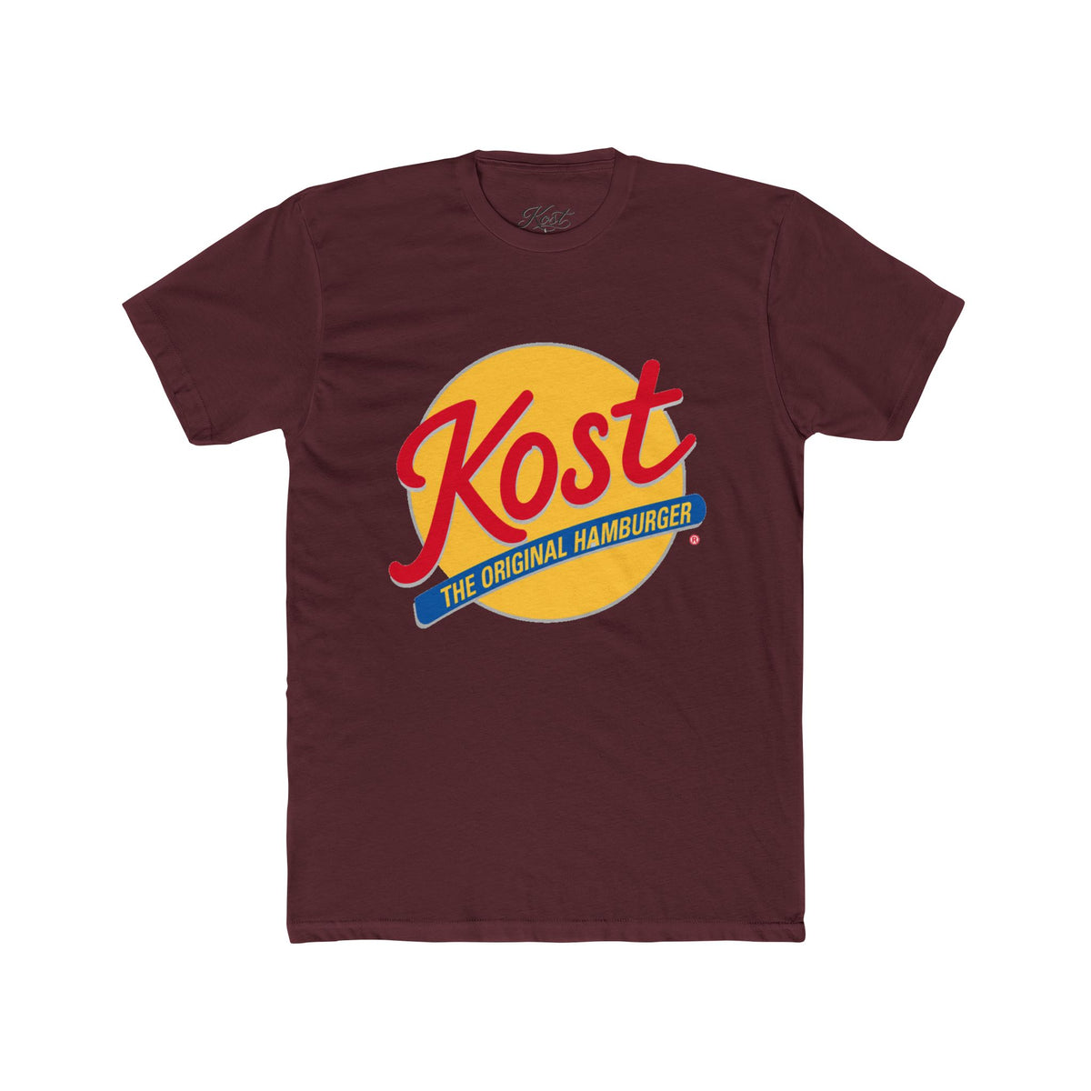 Retro 'Kost The Original Hamburger' Logo T-Shirt