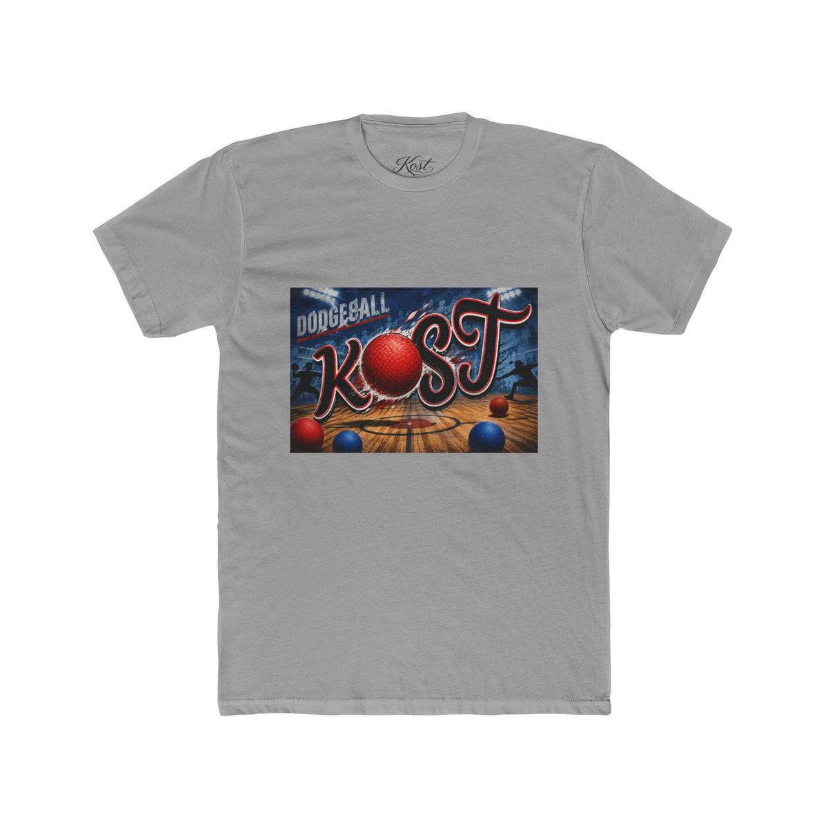 Dodgeball KOST Retro Graphic Tee — Vintage Sports Crew Shirt