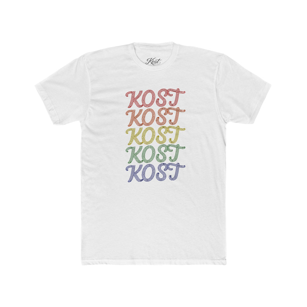 KOST Retro Rainbow Stack Tee
