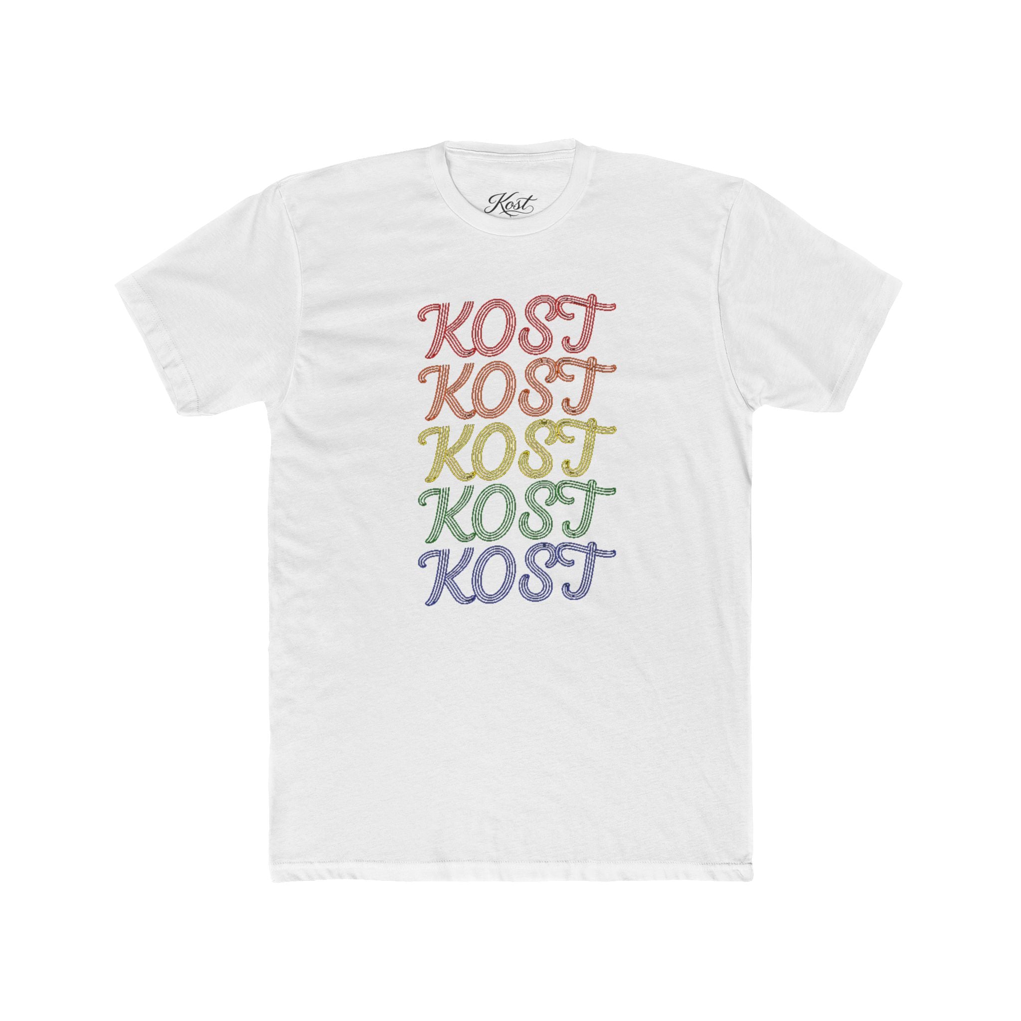 KOST Retro Rainbow Stack Tee