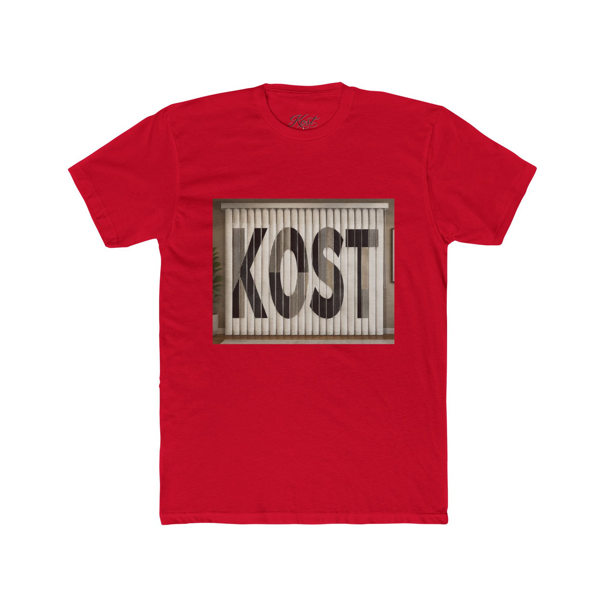 KOST Graphic Tee — Vintage Industrial Logo Cotton T-Shirt