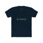 Kosta Heartbeat Tee — Minimal Name ECG Graphic T-Shirt