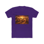 KOST Sunrise Graphic Tee — Vintage Stone Lettering Sunset T-Shirt