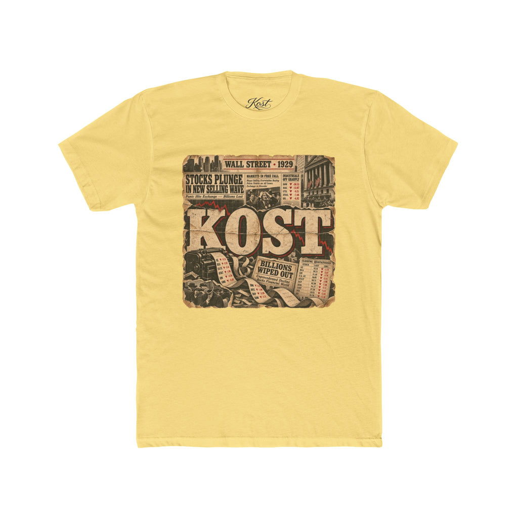 Vintage Newspaper 'KOST' Graphic Tee