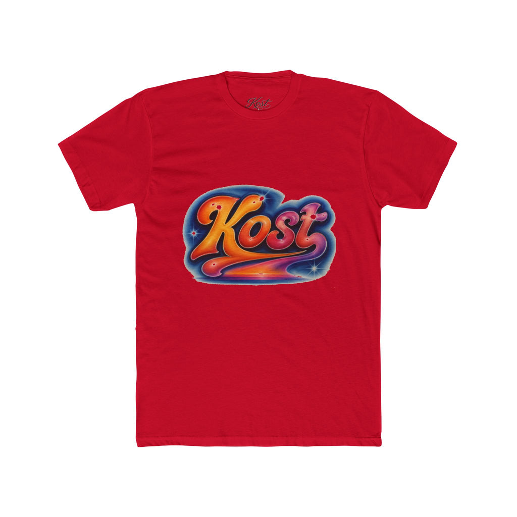 Retro 'Kost' Graphic Tee — Vintage Cosmic Logo T-Shirt
