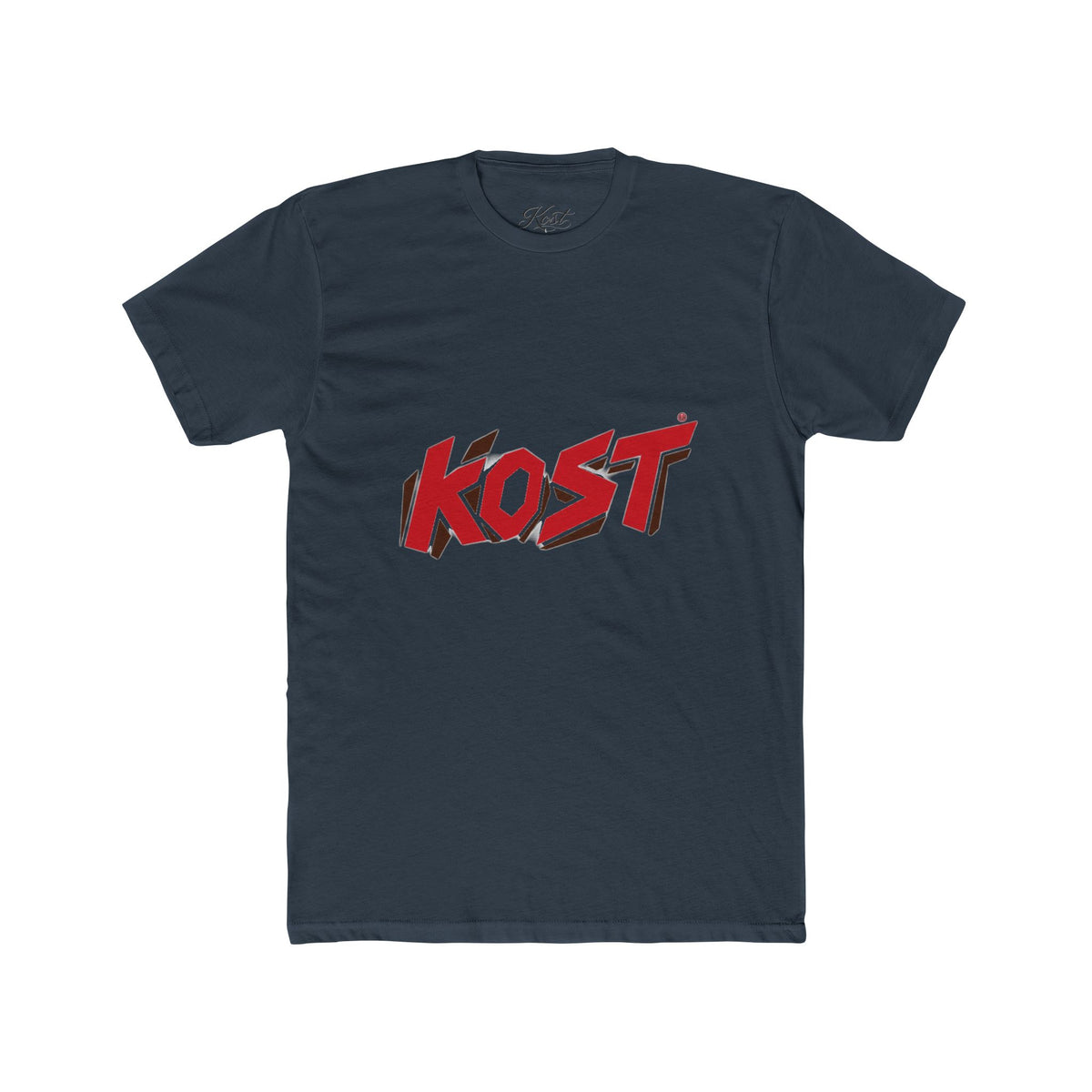 KOST Retro Logo T‑Shirt — Bold Red Graphic Tee