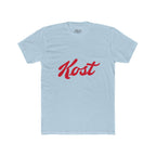 Kost Script Logo Tee — Minimal Retro Graphic T-Shirt