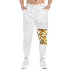 Joggers — Gold Graffiti 'Lost' Athletic Sweatpants