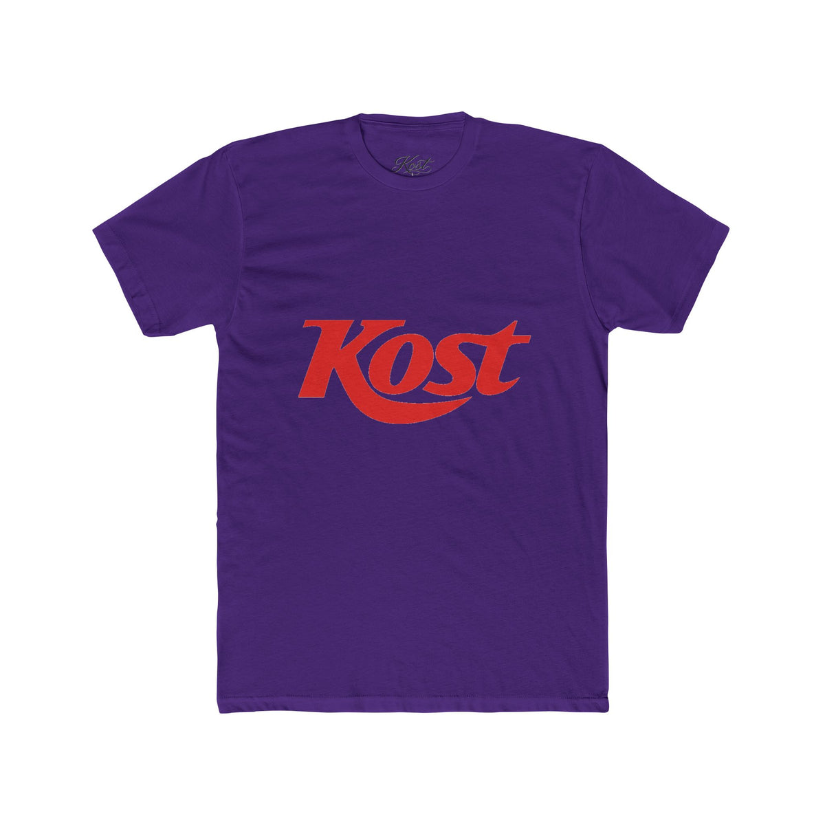 Kost Logo Tee — Vintage-Inspired Red Logo T-Shirt