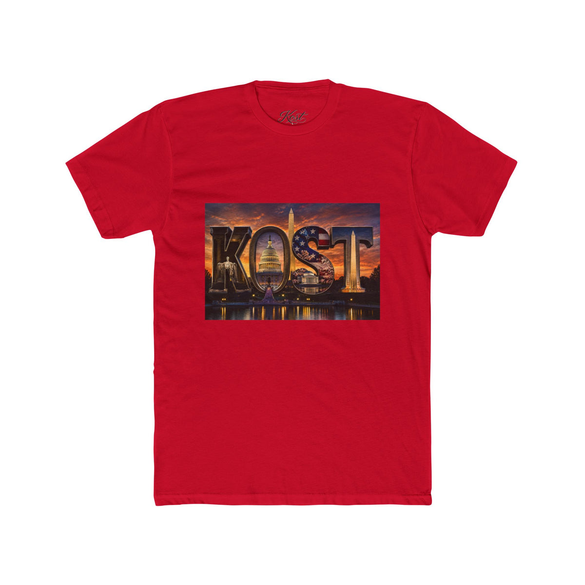 Kost Cityscape Tee — Sunset Skyline Graphic T-Shirt