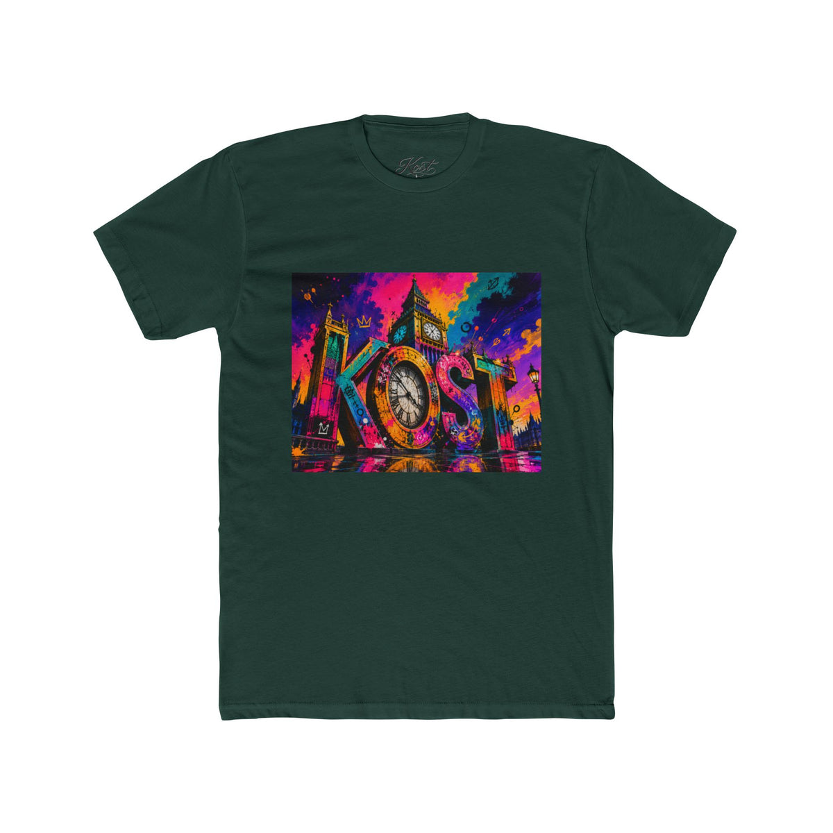 Kost Neon City Graphic Tee — Colorful Retro Streetwear T‑Shirt
