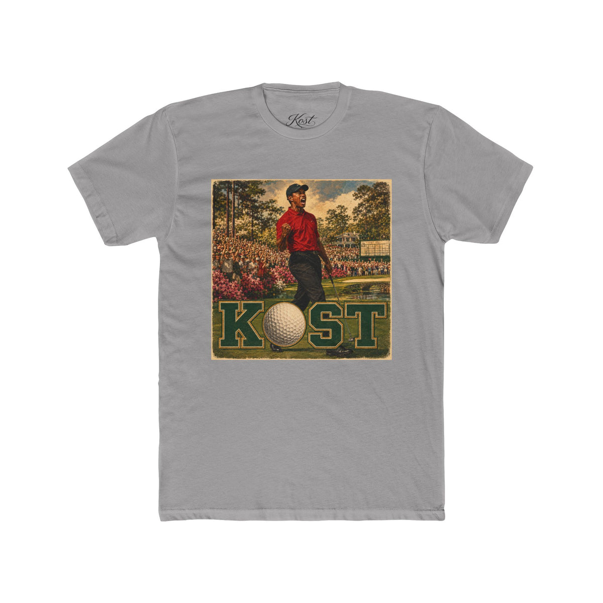 Golf Vintage Poster T-Shirt — KOST Retro Golfer Graphic Tee