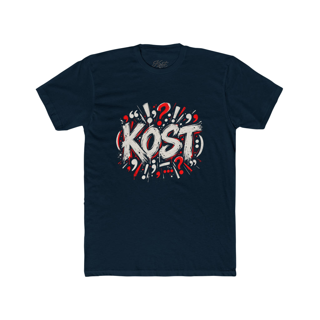 KOST? Graphic T-Shirt – Quirky Question Mark Design