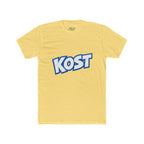 KOST Retro Logo T‑Shirt — Bold Blue Graphic Crew Tee