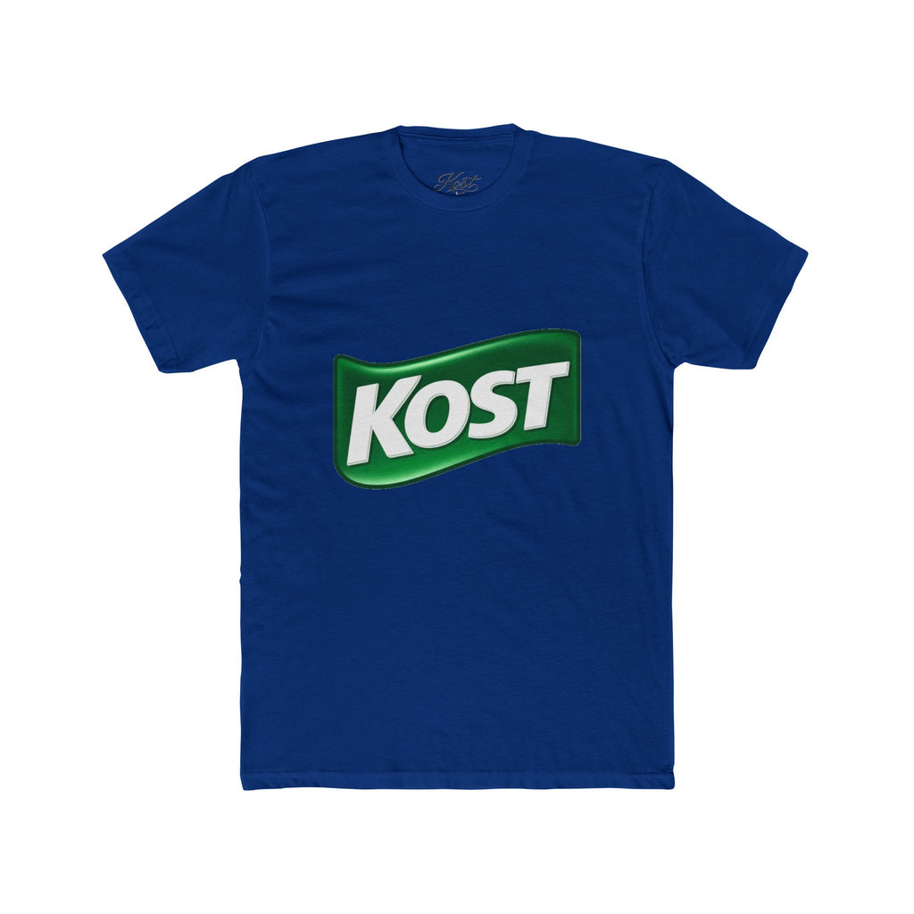 KOST Logo Tee — Vintage Green Wave Graphic T-Shirt