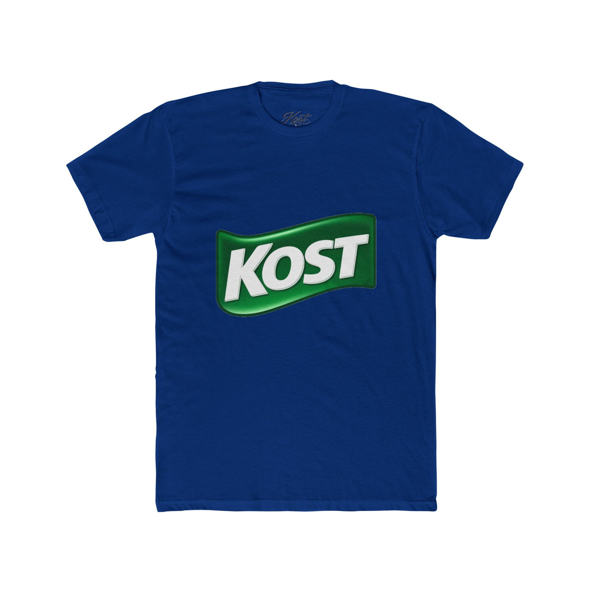 KOST Logo Tee — Vintage Green Wave Graphic T-Shirt