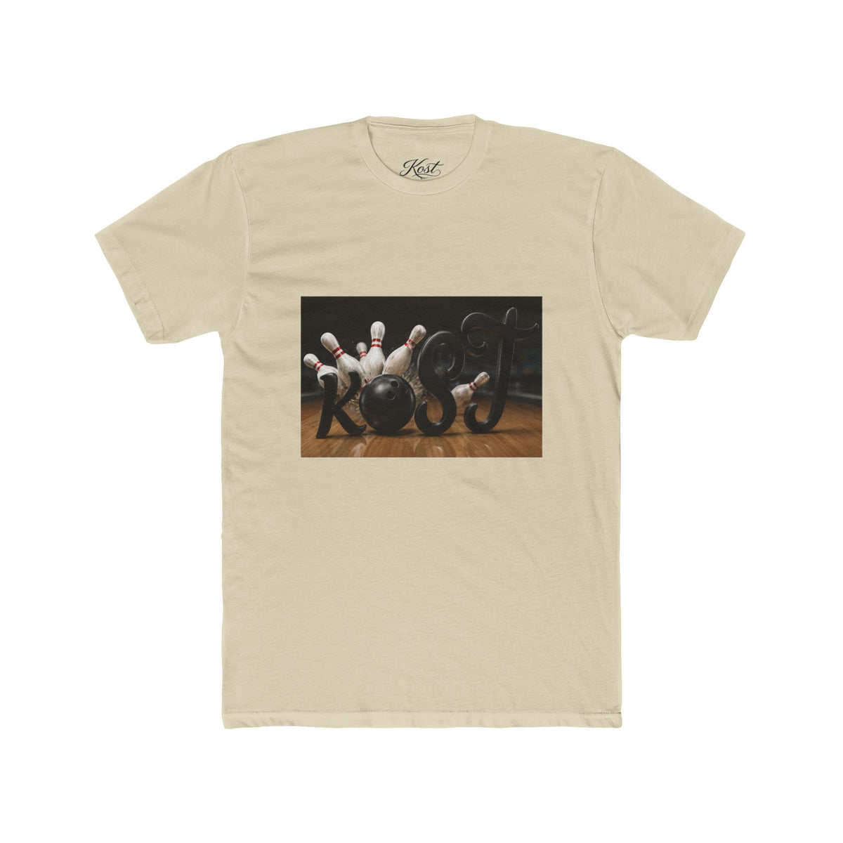 Bowling Strike T‑Shirt — Vintage Pins & Ball Graphic Tee for Bowlers