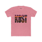KOST Sunset Graphic Tee — Bold City Name Lettering T-Shirt