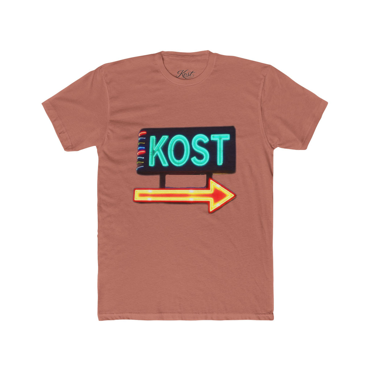 KOST Neon Sign Arrow Graphic T-Shirt