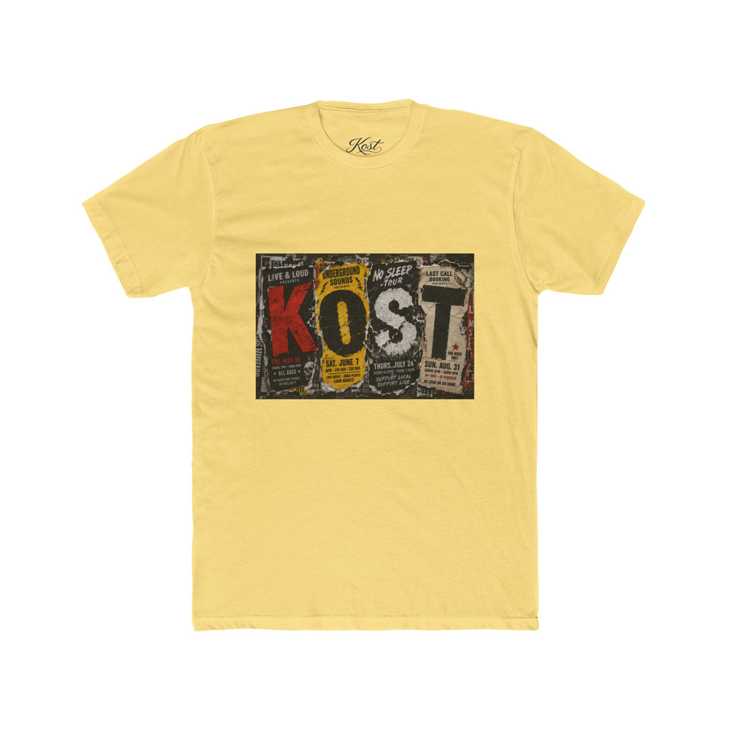 KOST Vintage Newspaper Graphic T-Shirt