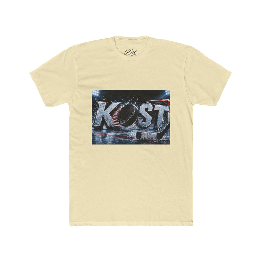 KOST Distressed Retro Logo Tee — Vintage Skate/Streetwear Graphic T-Shirt