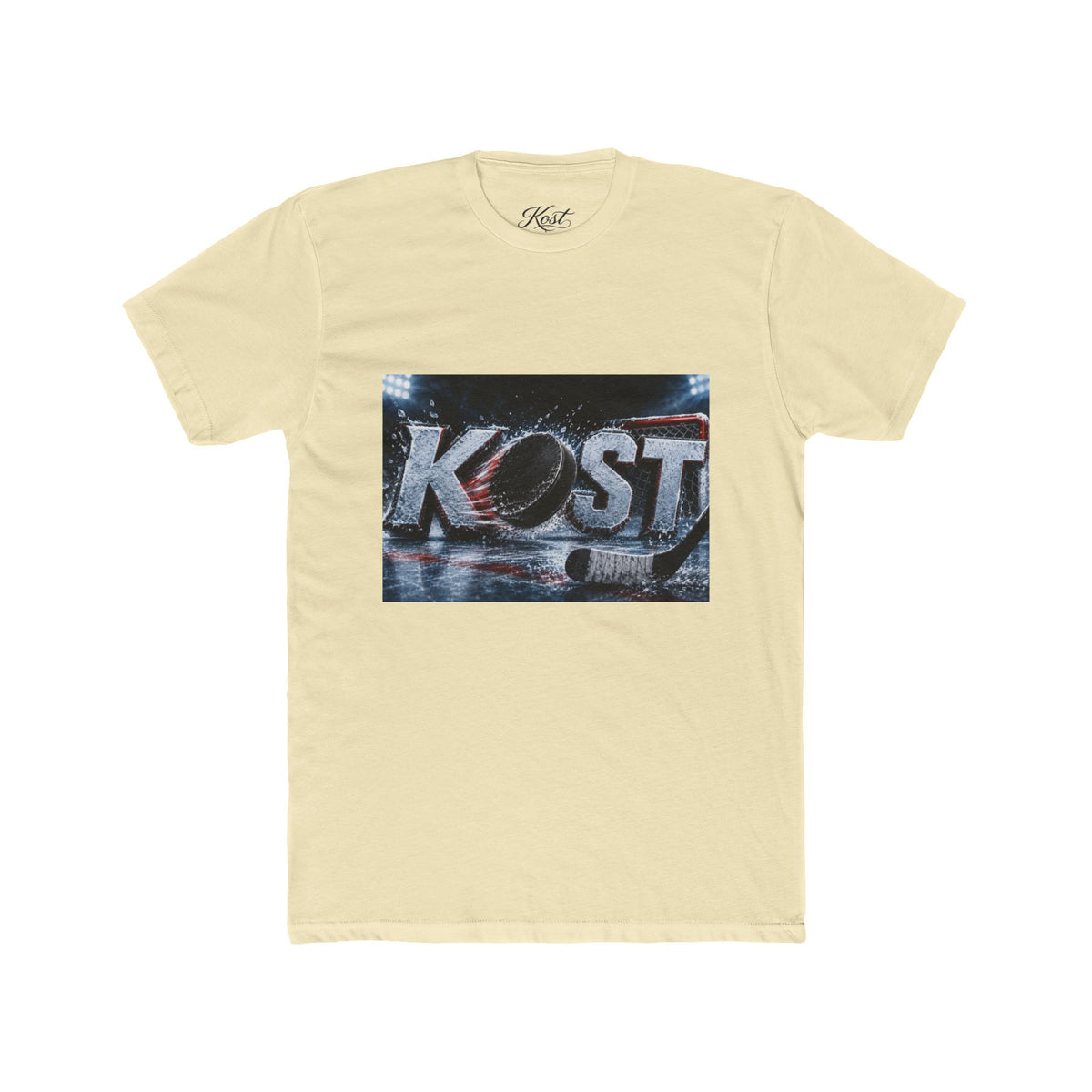 KOST Distressed Retro Logo Tee — Vintage Skate/Streetwear Graphic T-Shirt