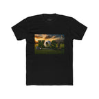 Golf Sunset Crew Tee – 'KOST' 3D Golf Design
