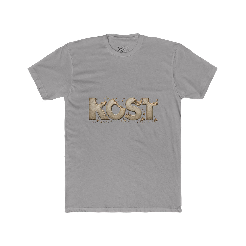 KOST Logo Tee — Distressed Vintage Lettering Cotton T-Shirt