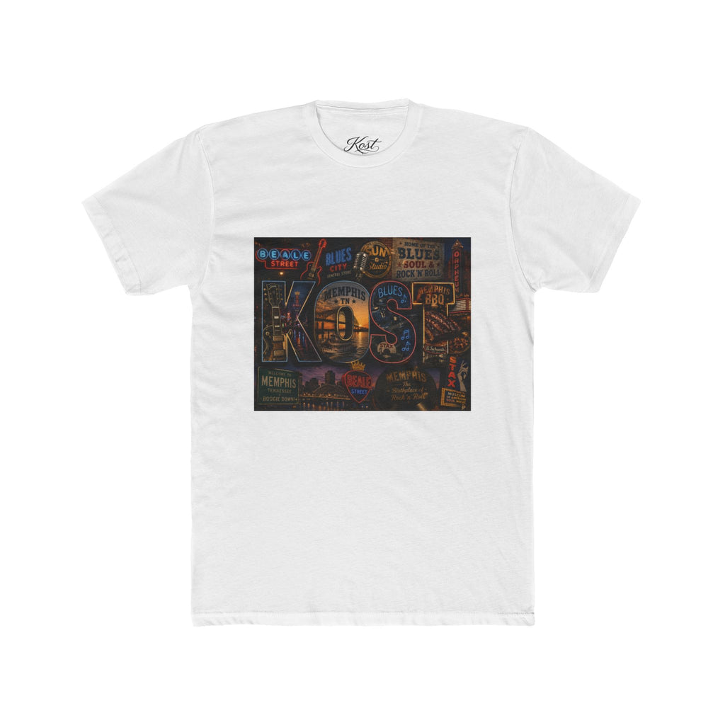 Neon Arcade Collage Graphic Tee